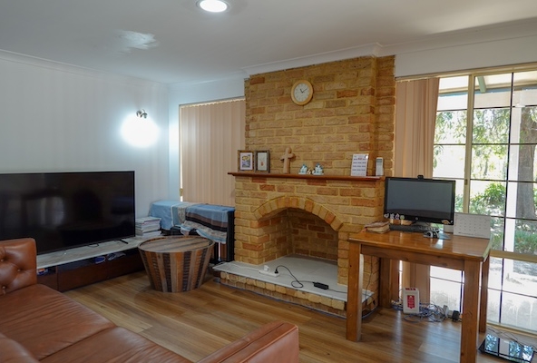 Sitting Room with Fire Place